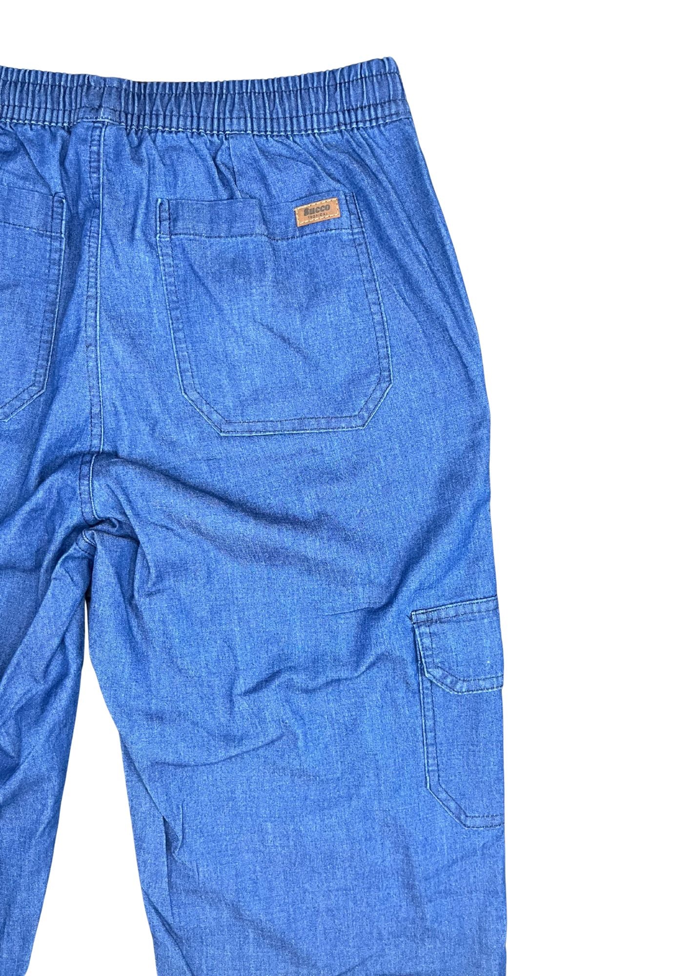 33829B capri silueta amplia, chambray.