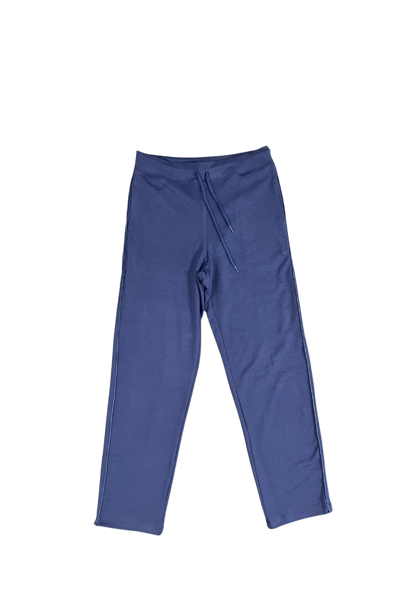 43743B pantalón sudadera silueta amplia, pretina resortada.