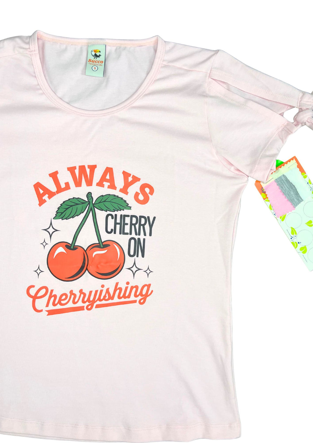 23282B camiseta estampada silueta ajustada.