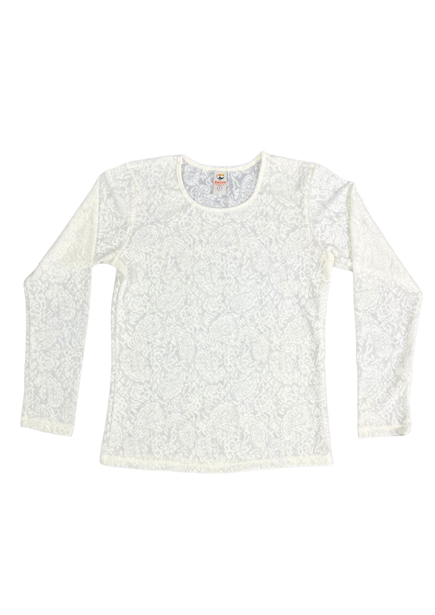 23472A blusa silueta ajustada, tela texturizada.