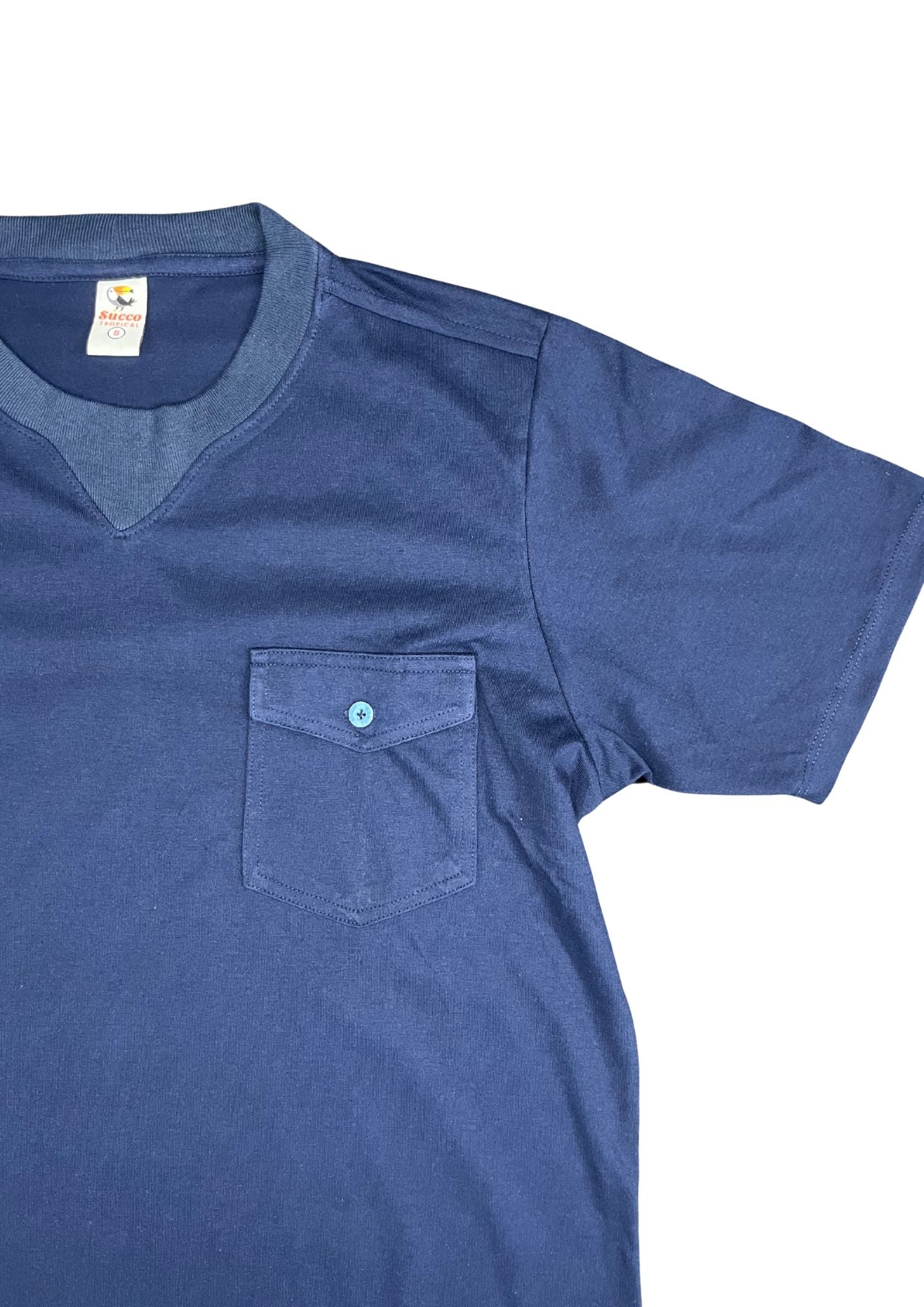 21154A camiseta hombre, bolsillo funcional.