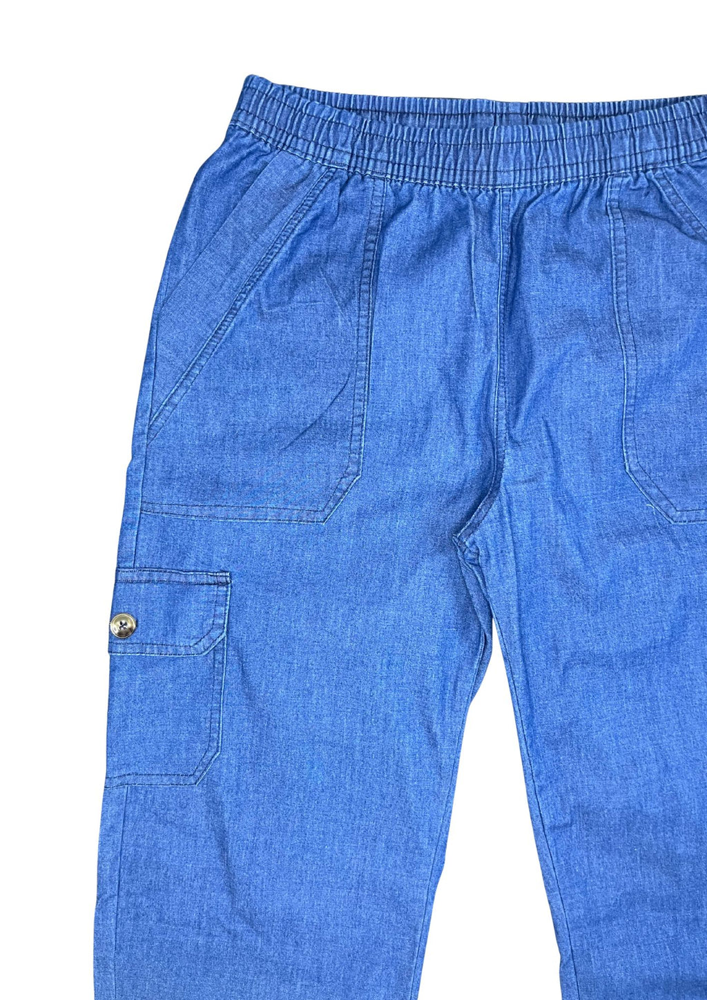 33829B capri silueta amplia, chambray.