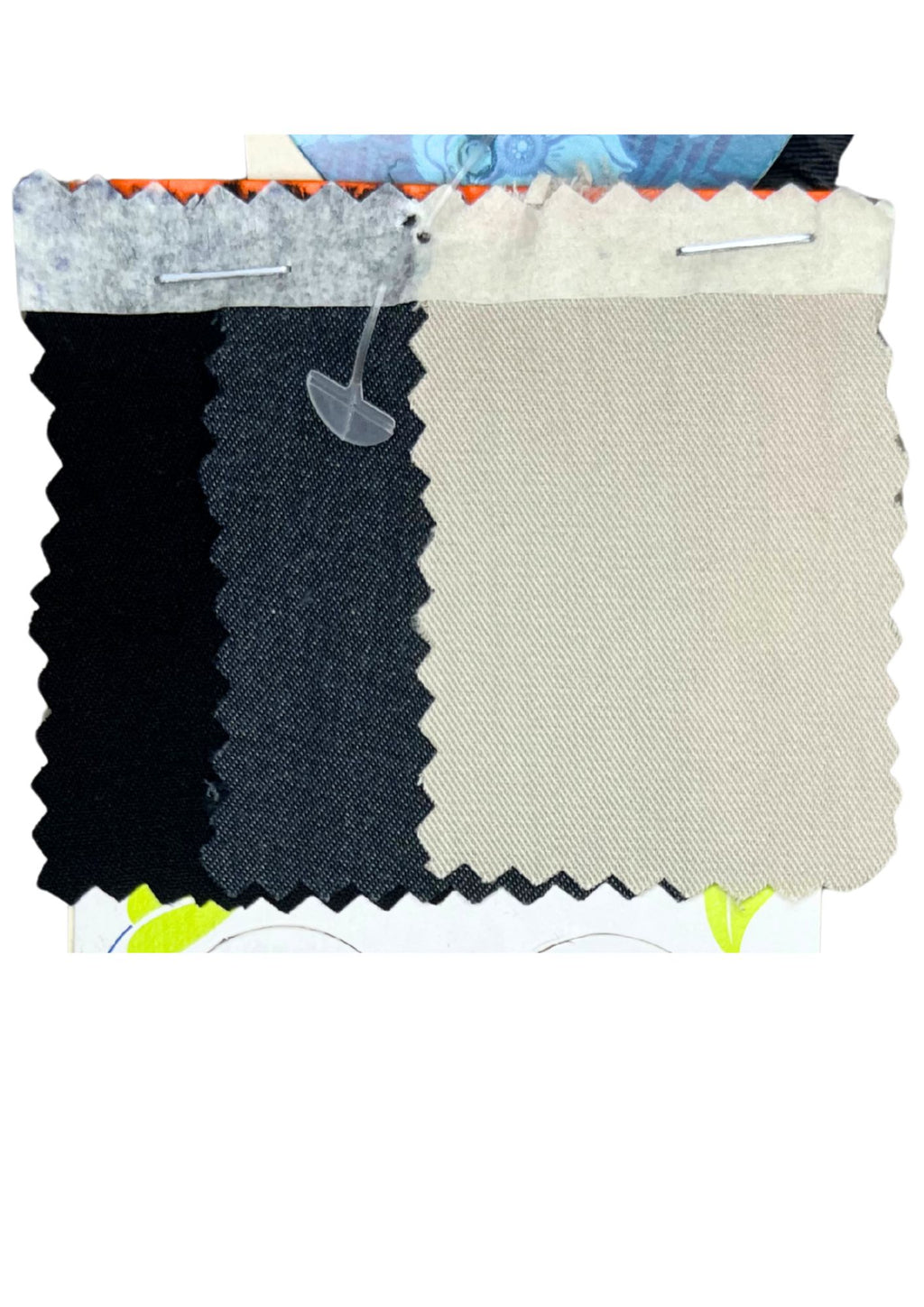 33282B capri silueta ajustada, detalle bordado.