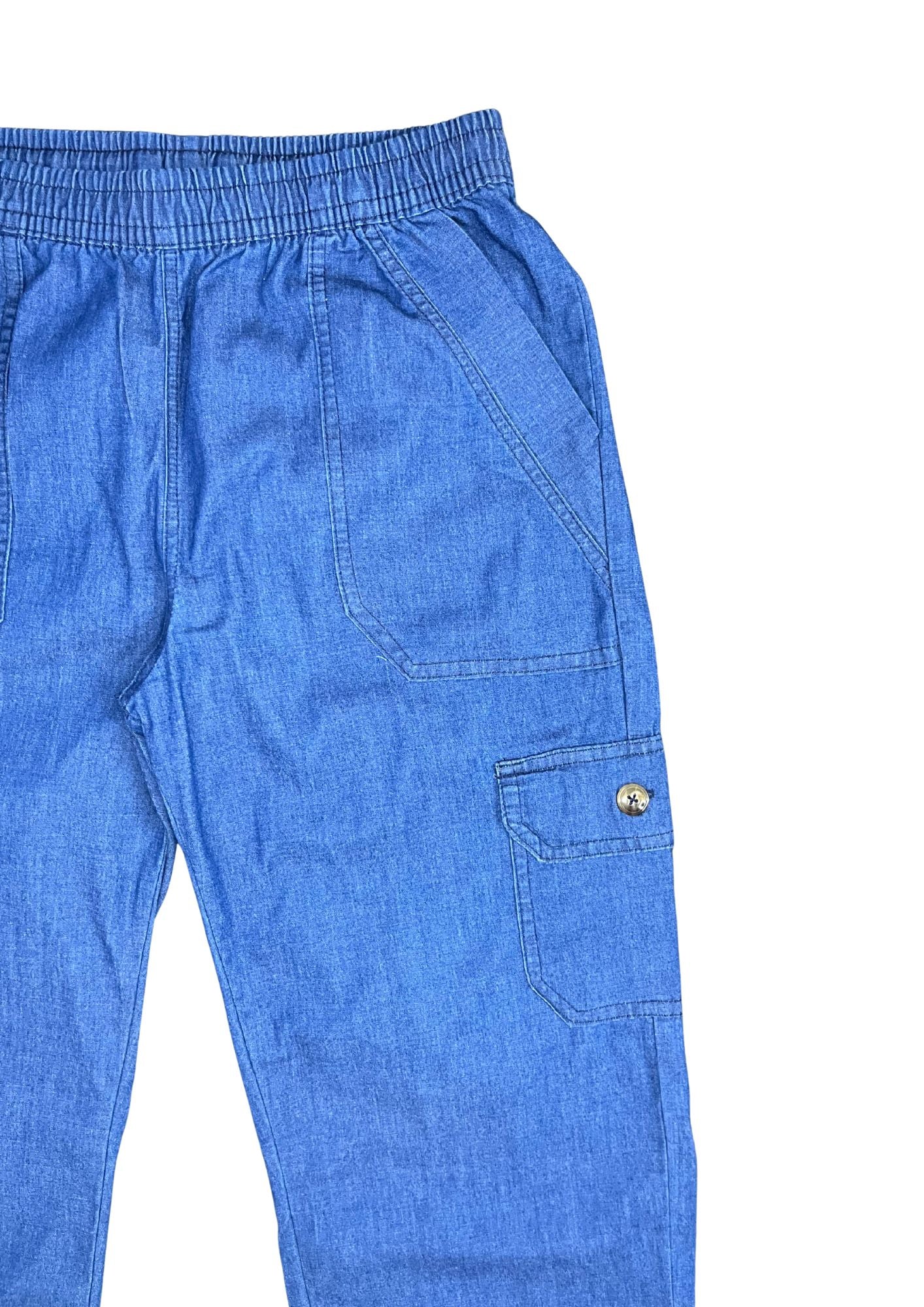 33829B capri silueta amplia, chambray.