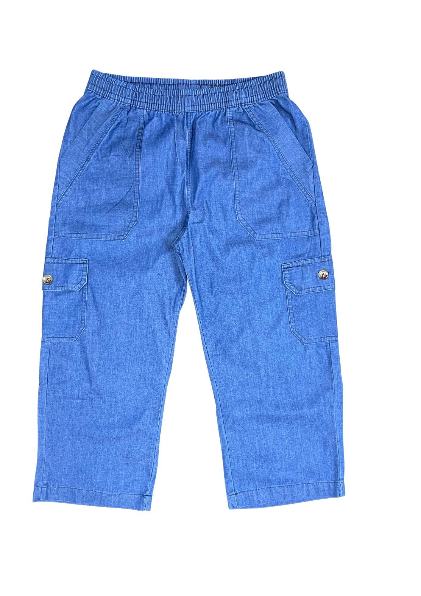 33829B capri silueta amplia, chambray.