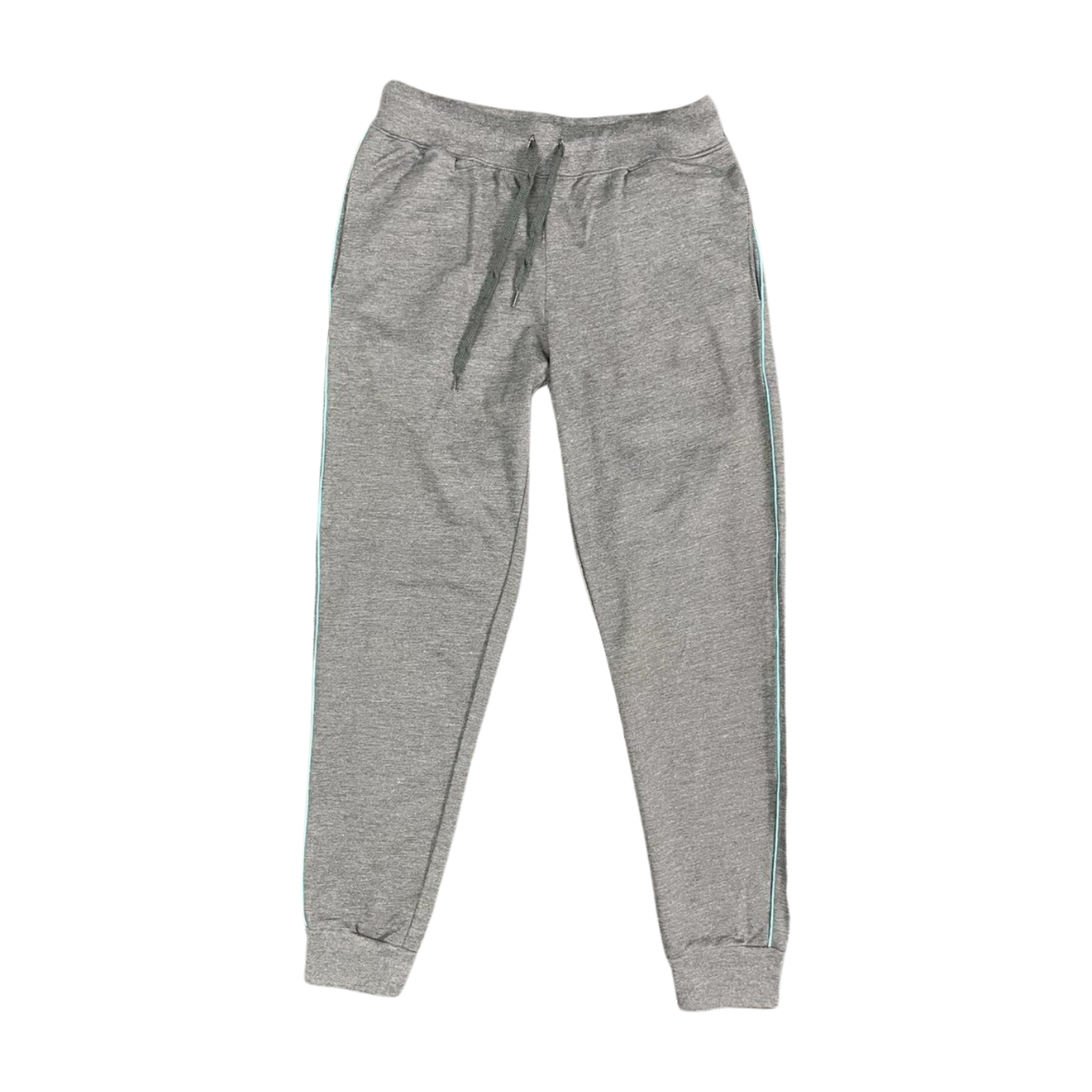 43394A pantalón jogger silueta ajustada, algodón burda.