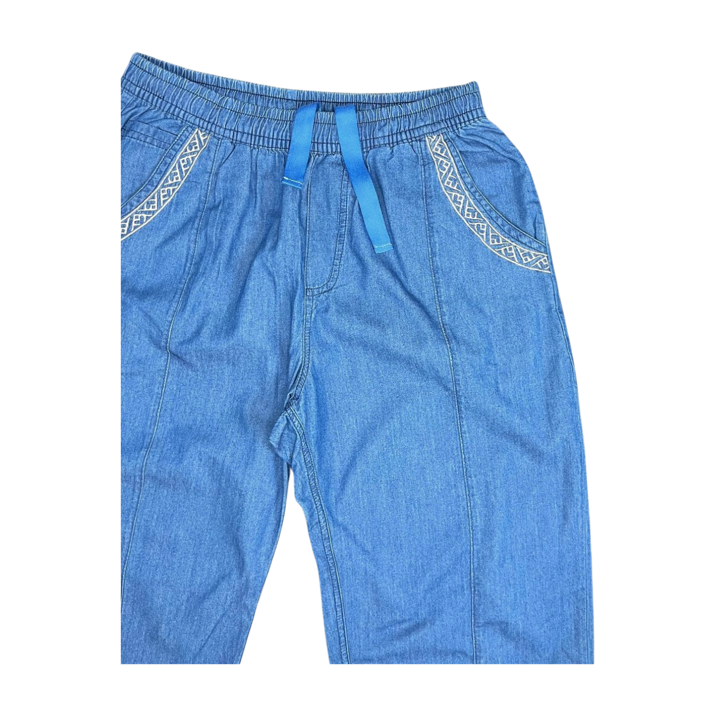 33826B capri silueta amplia, chambray.