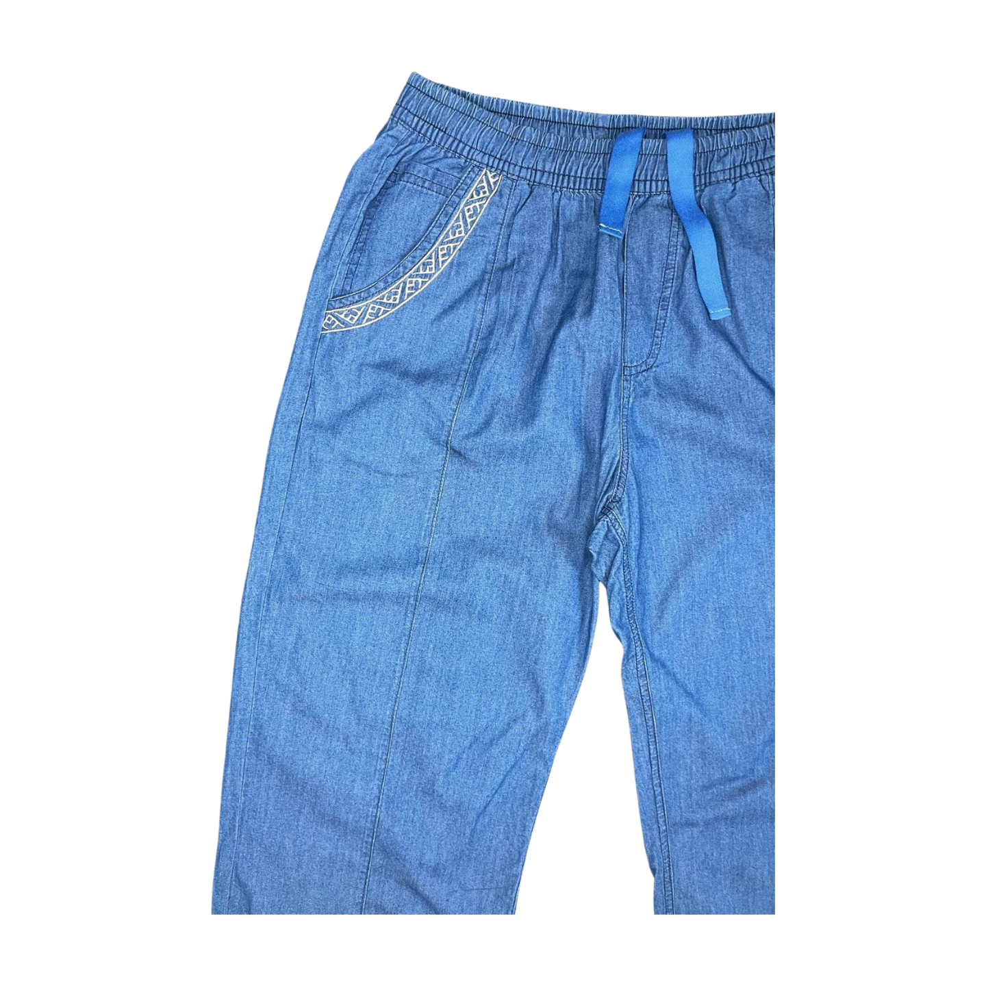 33826B capri silueta amplia, chambray.