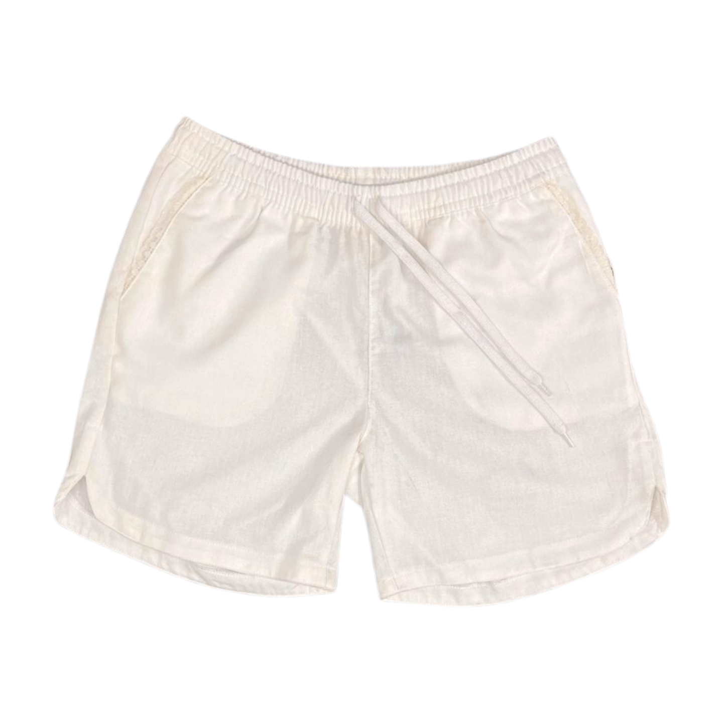 33048A short lino silueta ajustada.