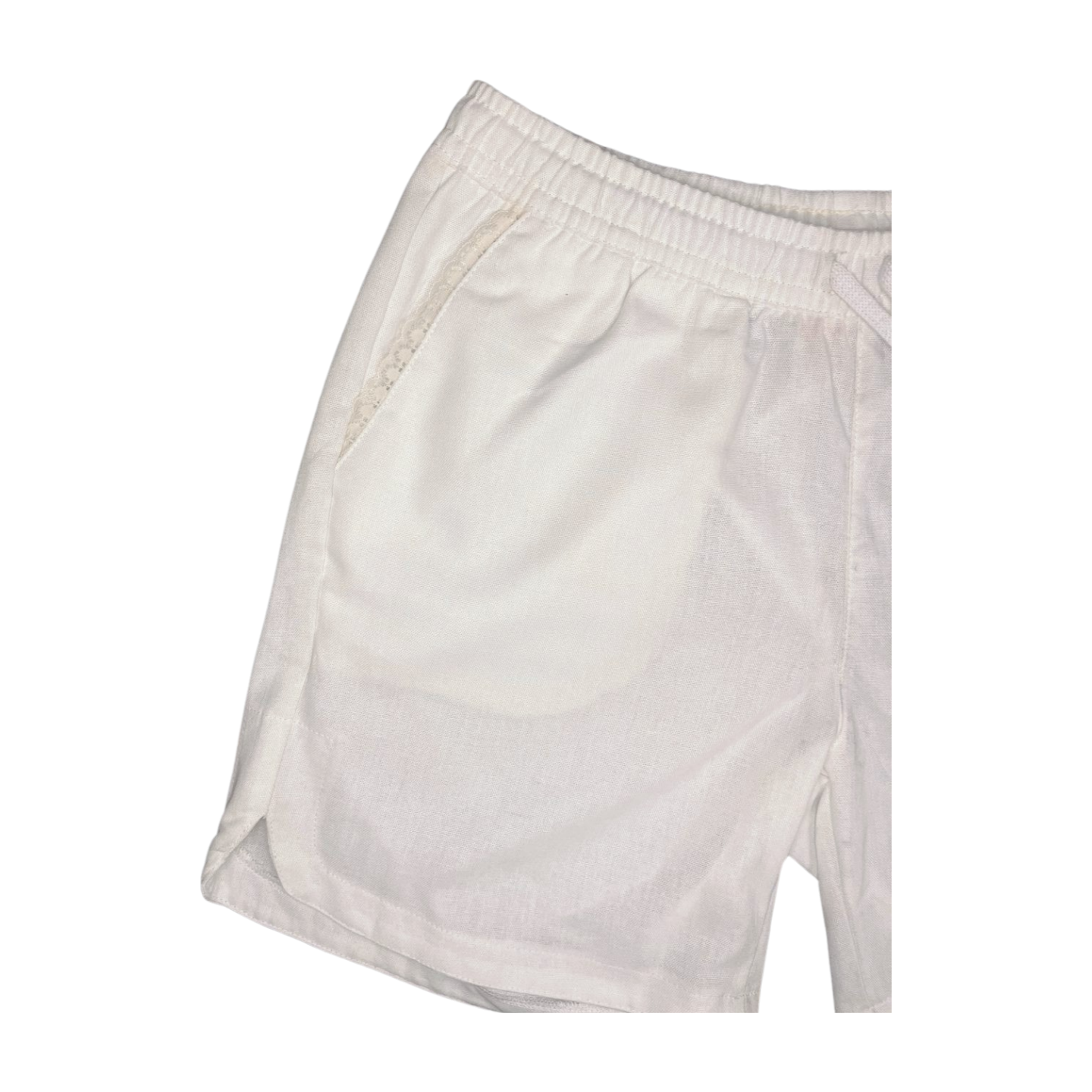 33048A short lino silueta ajustada.